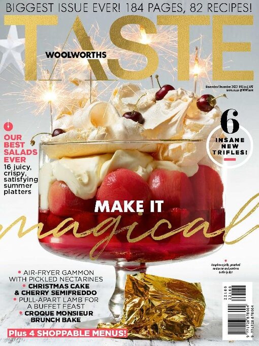 Title details for Woolworths TASTE by New Media A Division of Media 24 (Pty) Ltd - Available